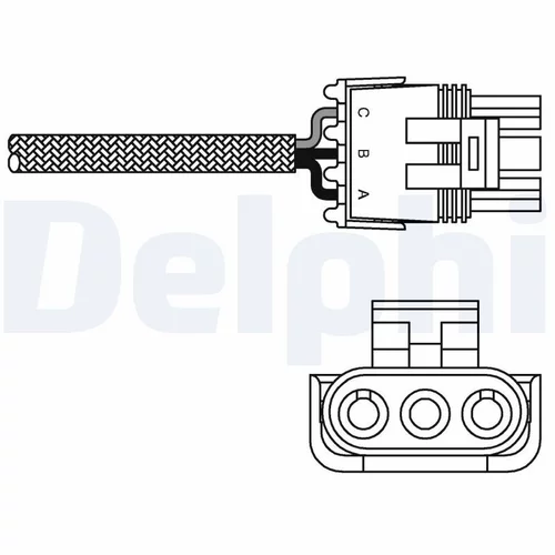 Lambda sonda DELPHI ES10991-12B1