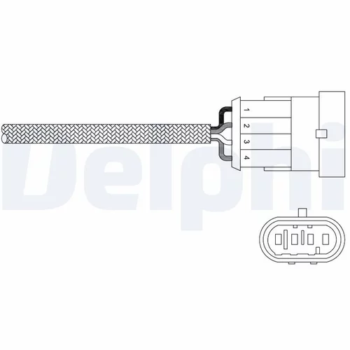 Lambda sonda ES20344-12B1 /DELPHI/ - obr. 1