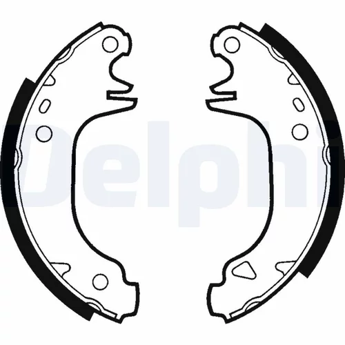 Sada brzdových čeľustí LS1293 /DELPHI/ - obr. 1