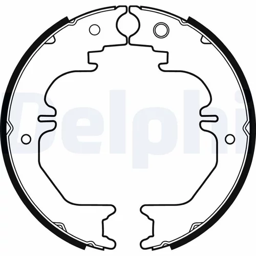 Sada brzdových čeľustí LS2132 /DELPHI/ - obr. 2