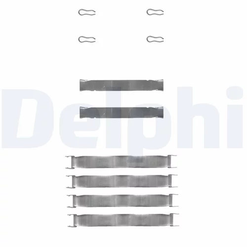 Sada príslušenstva obloženia kotúčovej brzdy LX0019 /DELPHI/ - obr. 1