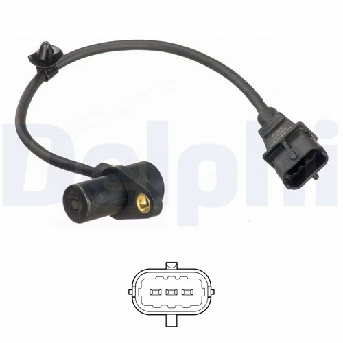 Snímač impulzov kľukového hriadeľa SS11241 /DELPHI/ - obr. 2