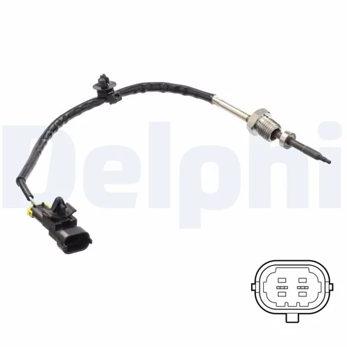 Snímač teploty výfukových plynov TS30204 /DELPHI/ - obr. 1