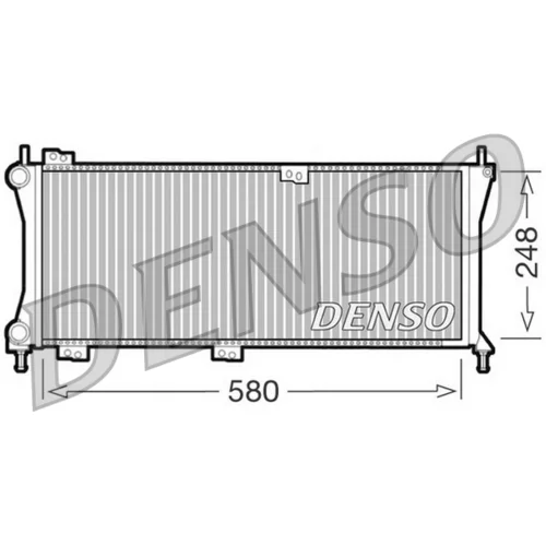 Chladič motora DENSO DRM09083