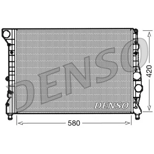 Chladič motora DENSO DRM01001