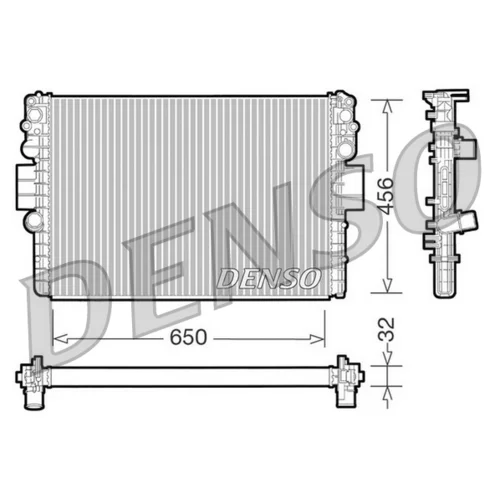 Chladič motora DENSO DRM12006