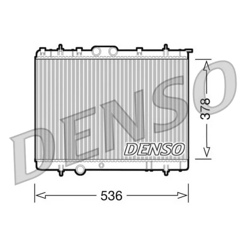 Chladič motora DENSO DRM21030