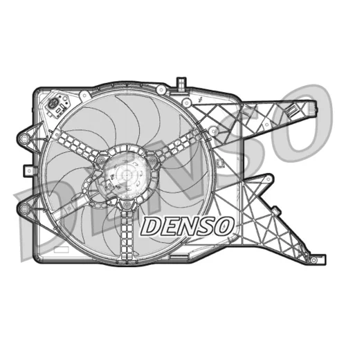 Ventilátor chladenia motora DENSO DER20010