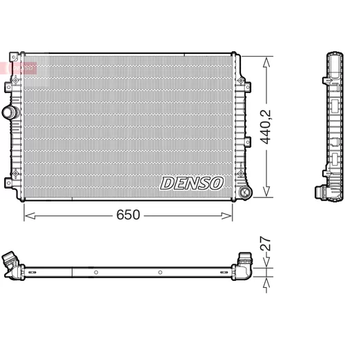 Chladič motora DENSO DRM32065