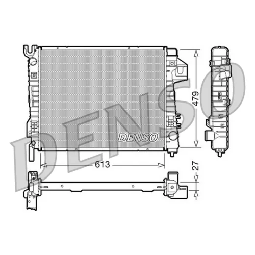 Chladič motora DENSO DRM06020