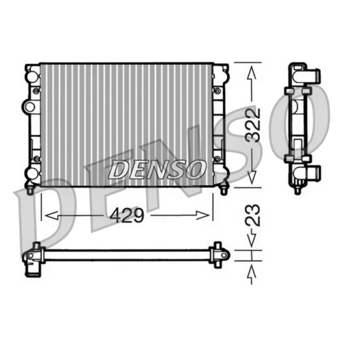 Chladič motora DENSO DRM32007