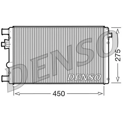 Chladič motora DENSO DRM09042
