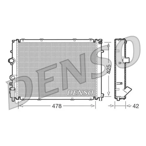 Chladič motora DENSO DRM23031