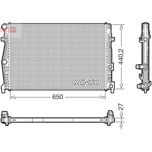 Chladič motora DENSO DRM32061