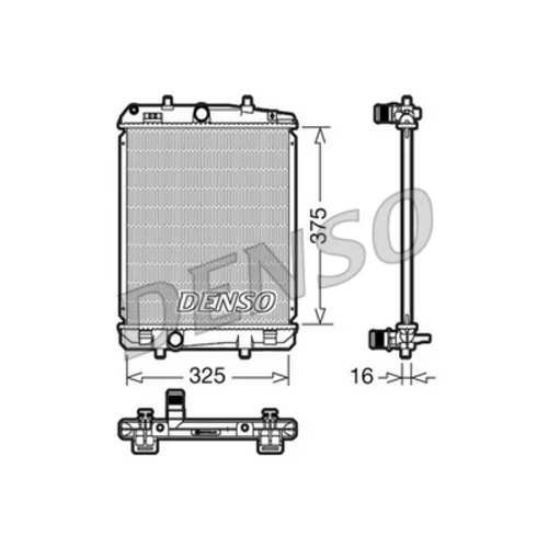 Chladič motora DENSO DRM50040