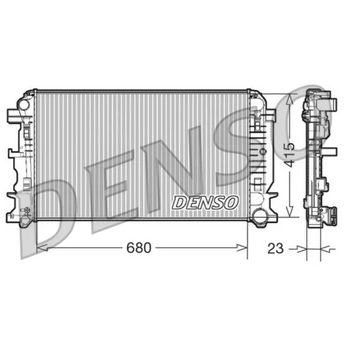 Chladič motora DENSO DRM17018