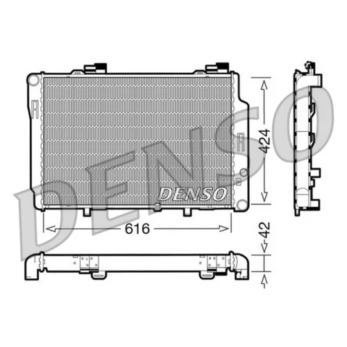 Chladič motora DENSO DRM17072
