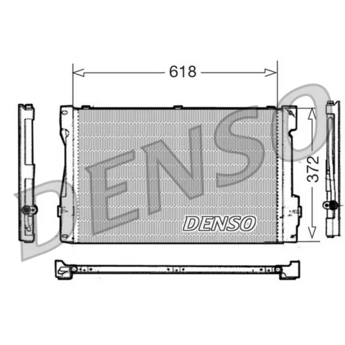 Kondenzátor klimatizácie DCN33006 /DENSO/