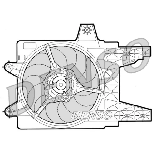 Ventilátor chladenia motora DENSO DER09079