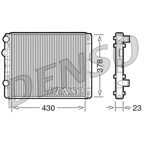 Chladič motora DENSO DRM32030