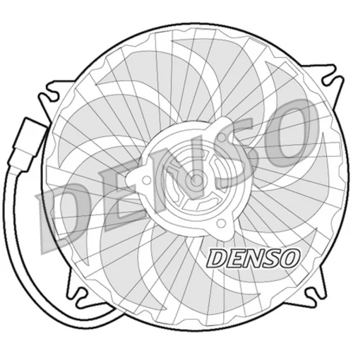 Ventilátor chladenia motora DENSO DER21016