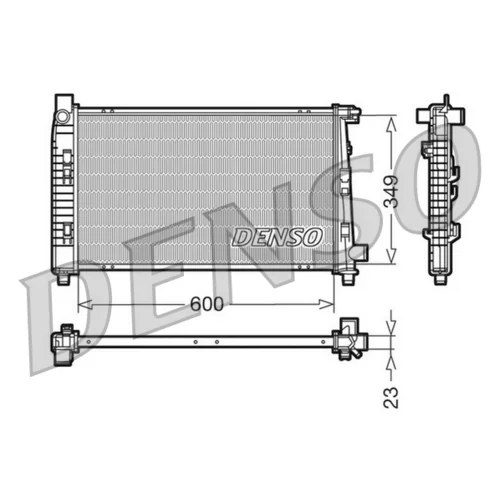 Chladič motora DENSO DRM17100
