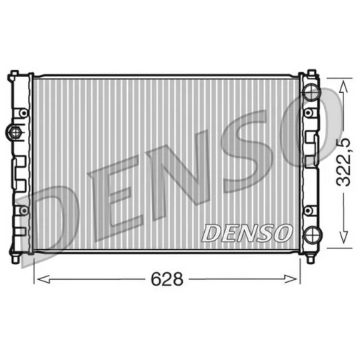 Chladič motora DENSO DRM26009