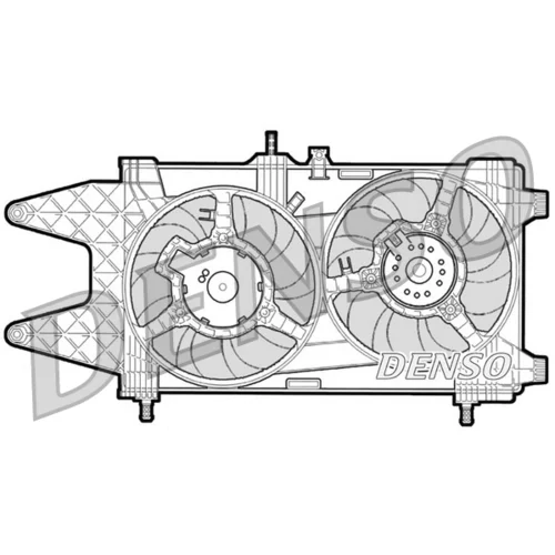 Ventilátor chladenia motora DENSO DER09037
