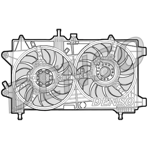 Ventilátor chladenia motora DER09043 /DENSO/