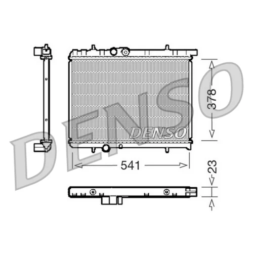 Chladič motora DENSO DRM21031
