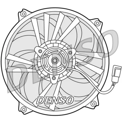 Ventilátor chladenia motora DENSO DER21015