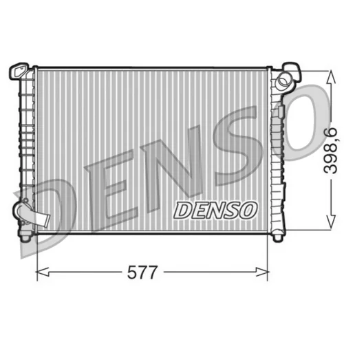 Chladič motora DENSO DRM05101