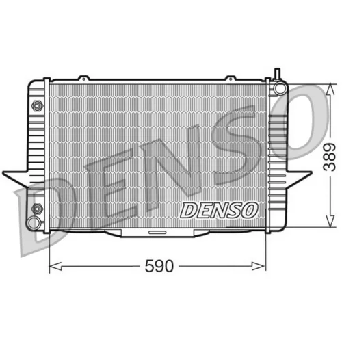 Chladič motora DENSO DRM33067