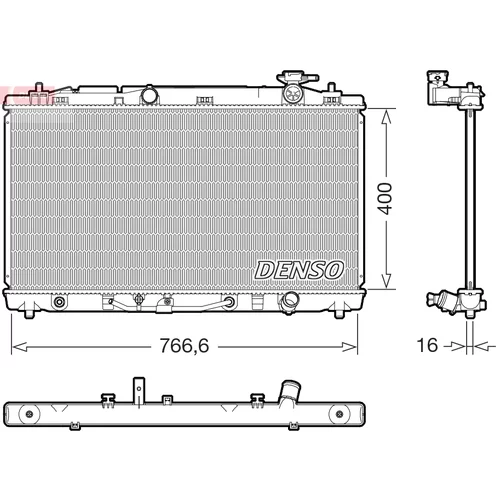 Chladič motora DENSO DRM50146