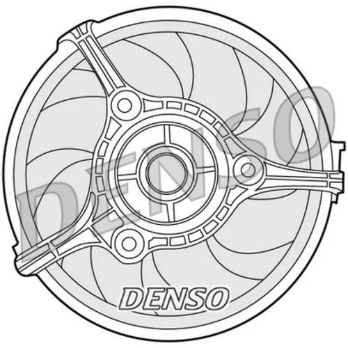 Ventilátor chladenia motora DENSO DER02002