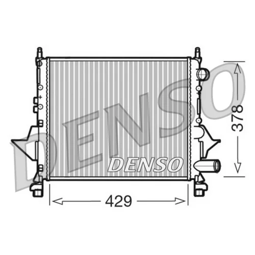 Chladič motora DENSO DRM23082