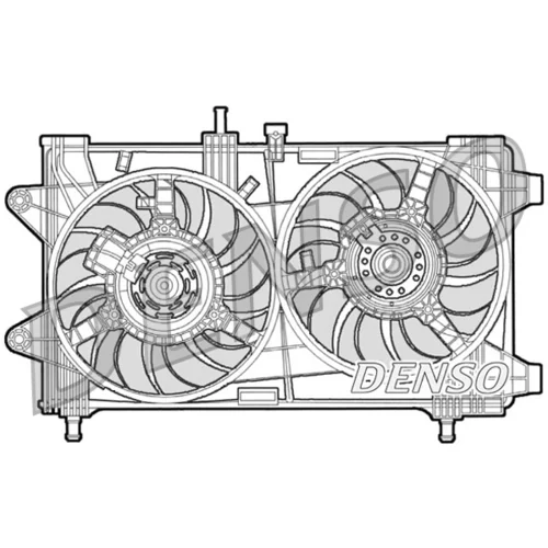 Ventilátor chladenia motora DENSO DER09036