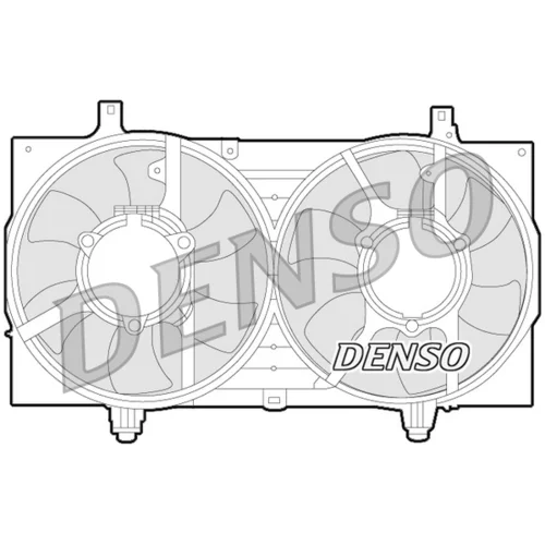 Ventilátor chladenia motora DENSO DER46001