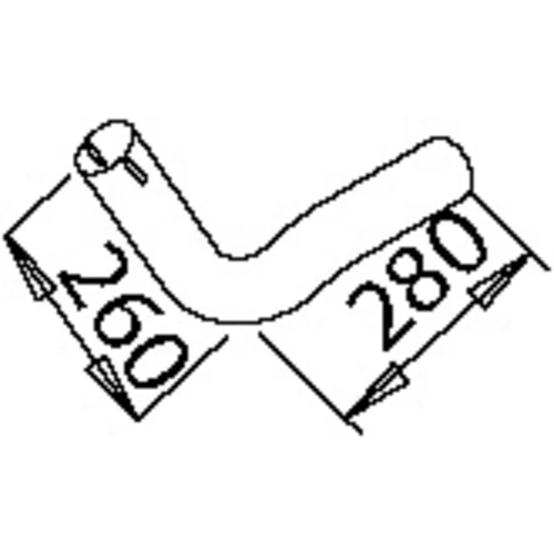 Výfukové potrubie DINEX 51157