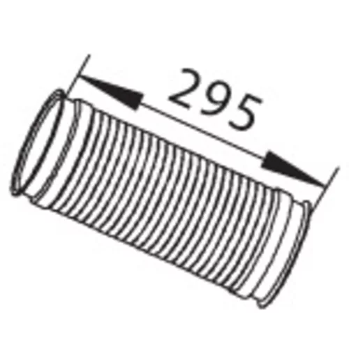 Výfukové potrubie DINEX 68092