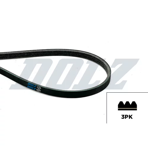 Ozubený klinový remeň DOLZ 05KD3PK775E