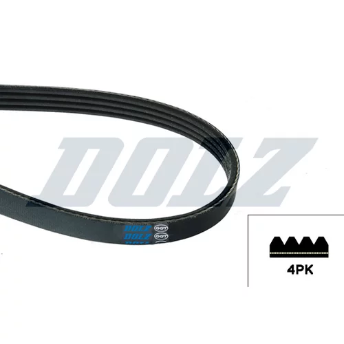Ozubený klinový remeň DOLZ 05KD4PK917E