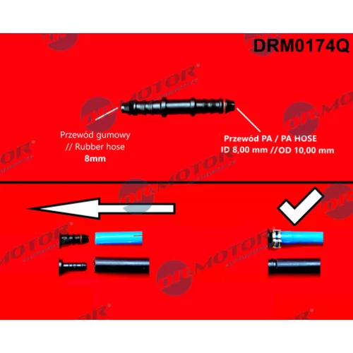 Spojka palivovej hadice Dr.Motor Automotive DRM0174Q