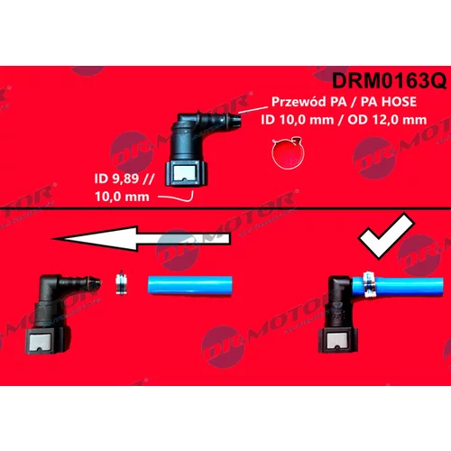 Spojka palivovej hadice DRM0163Q (Dr.Motor Automotive)