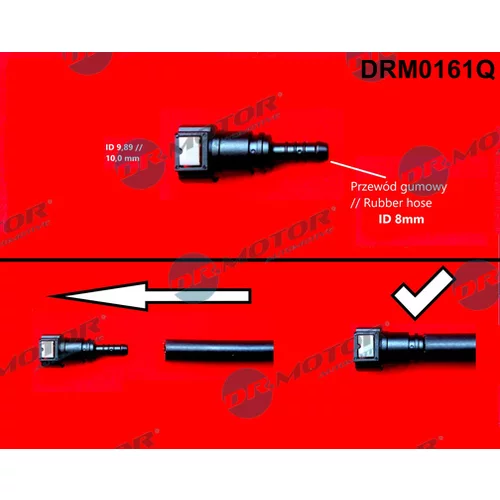 Spojka palivovej hadice Dr.Motor Automotive DRM0161Q