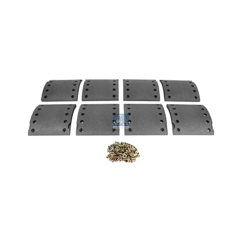 Sada brzd. oblož., Bubn. brzda DT Spare Parts 10.13009