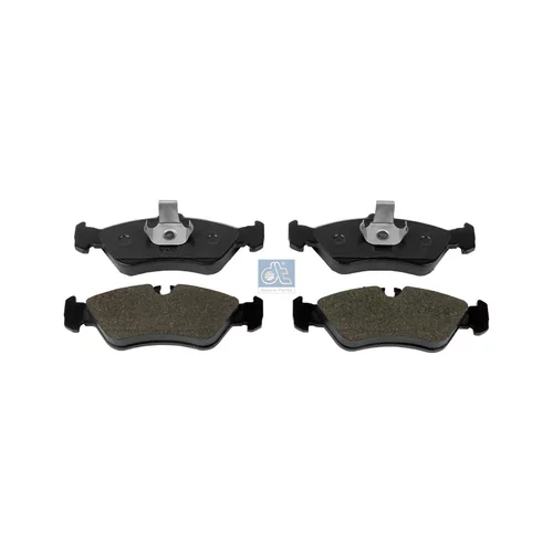 Sada brzdových platničiek kotúčovej brzdy DT Spare Parts 4.91906