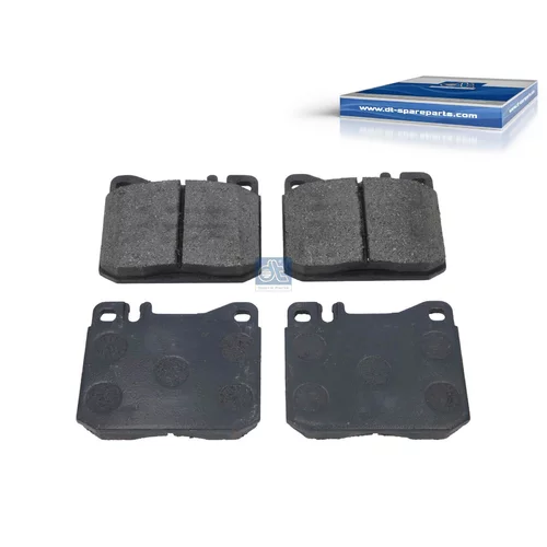 Sada brzdových platničiek kotúčovej brzdy DT Spare Parts 4.92240