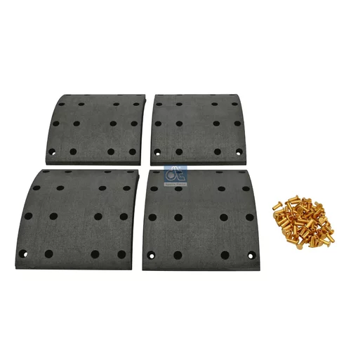 Sada brzd. oblož., Bubn. brzda DT Spare Parts 1.35007