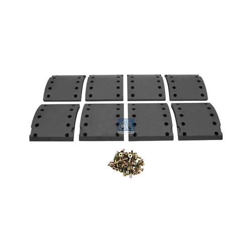 Sada brzd. oblož., Bubn. brzda DT Spare Parts 10.13004